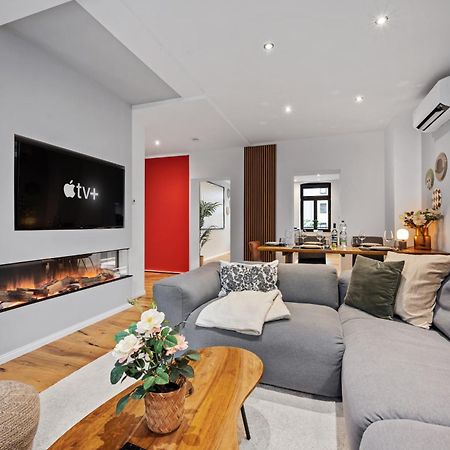 Edler Wohnraum Schlossteich-Suite 3 Sz Mit Zwei Balkonen, Kaffeevollautomat, Kamin, Klima, Lift & Zwei Parkplaetzen Хемниц Экстерьер фото