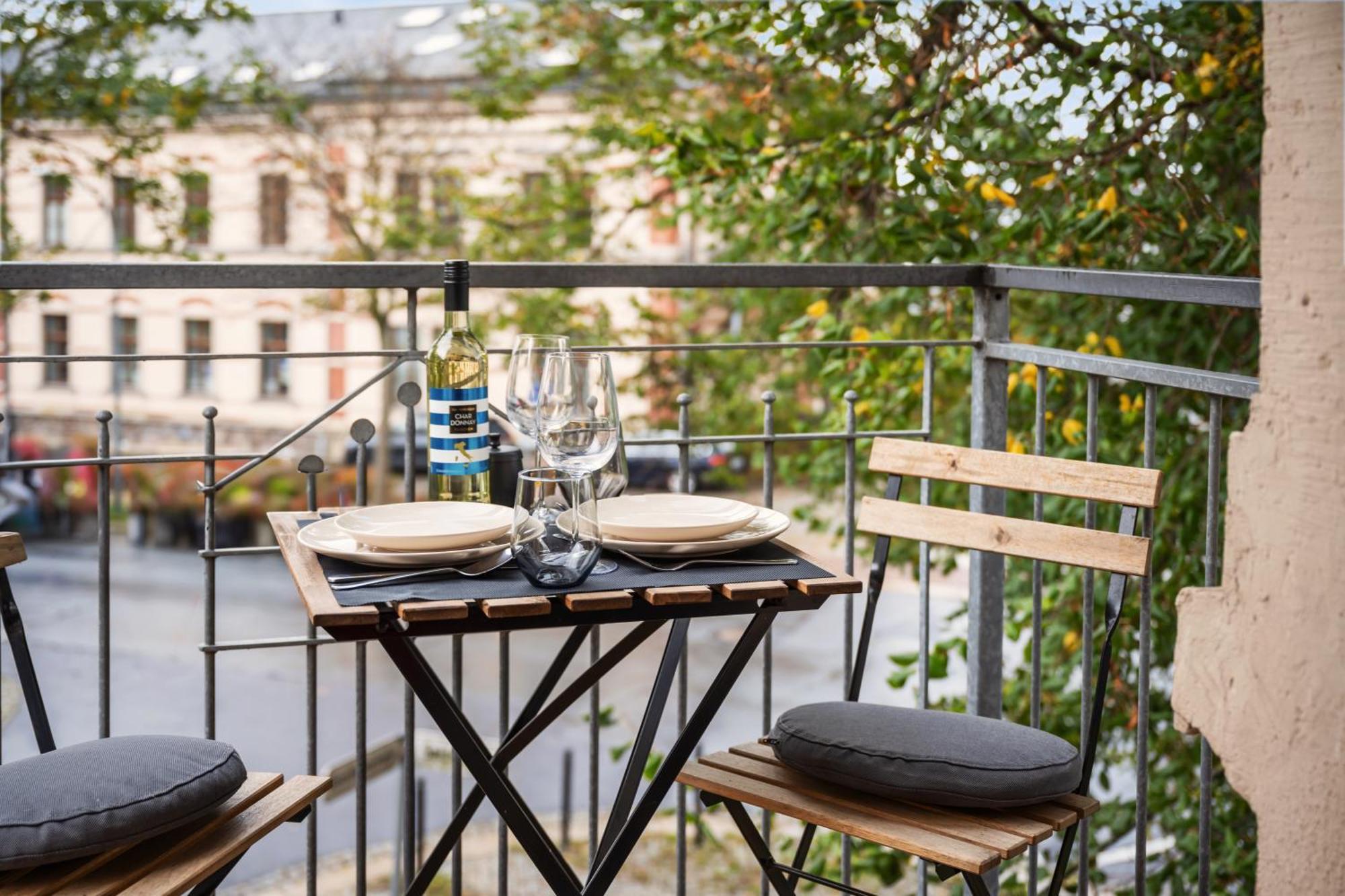 Edler Wohnraum Schlossteich-Suite 3 Sz Mit Zwei Balkonen, Kaffeevollautomat, Kamin, Klima, Lift & Zwei Parkplaetzen Хемниц Экстерьер фото